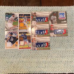 Baseball Cards  Jersey And Commemorative Patch Cards