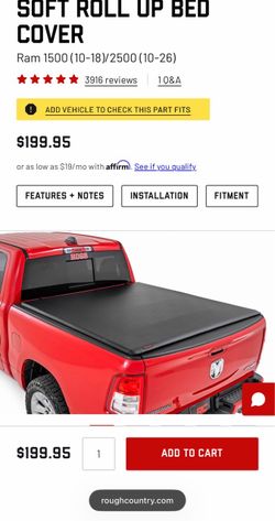 RAM bed cover