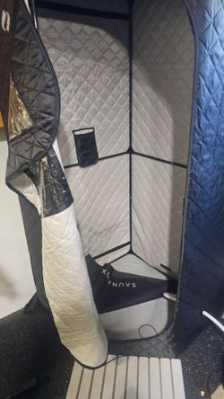Sauna Box portable Sauna with infrared light bar