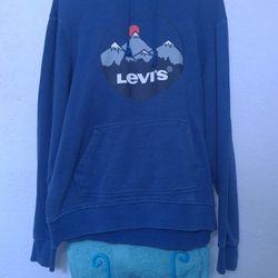 Vintage 1990 Levi's Strauss Hoodie Pullover Large