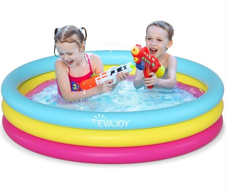 Evajoy Inflatable Swimming Pool 58"x13"
