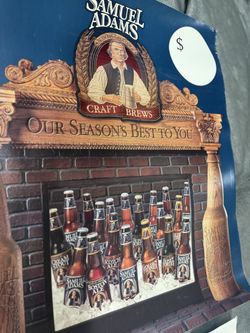 Vintage Sam Adam’s Poster