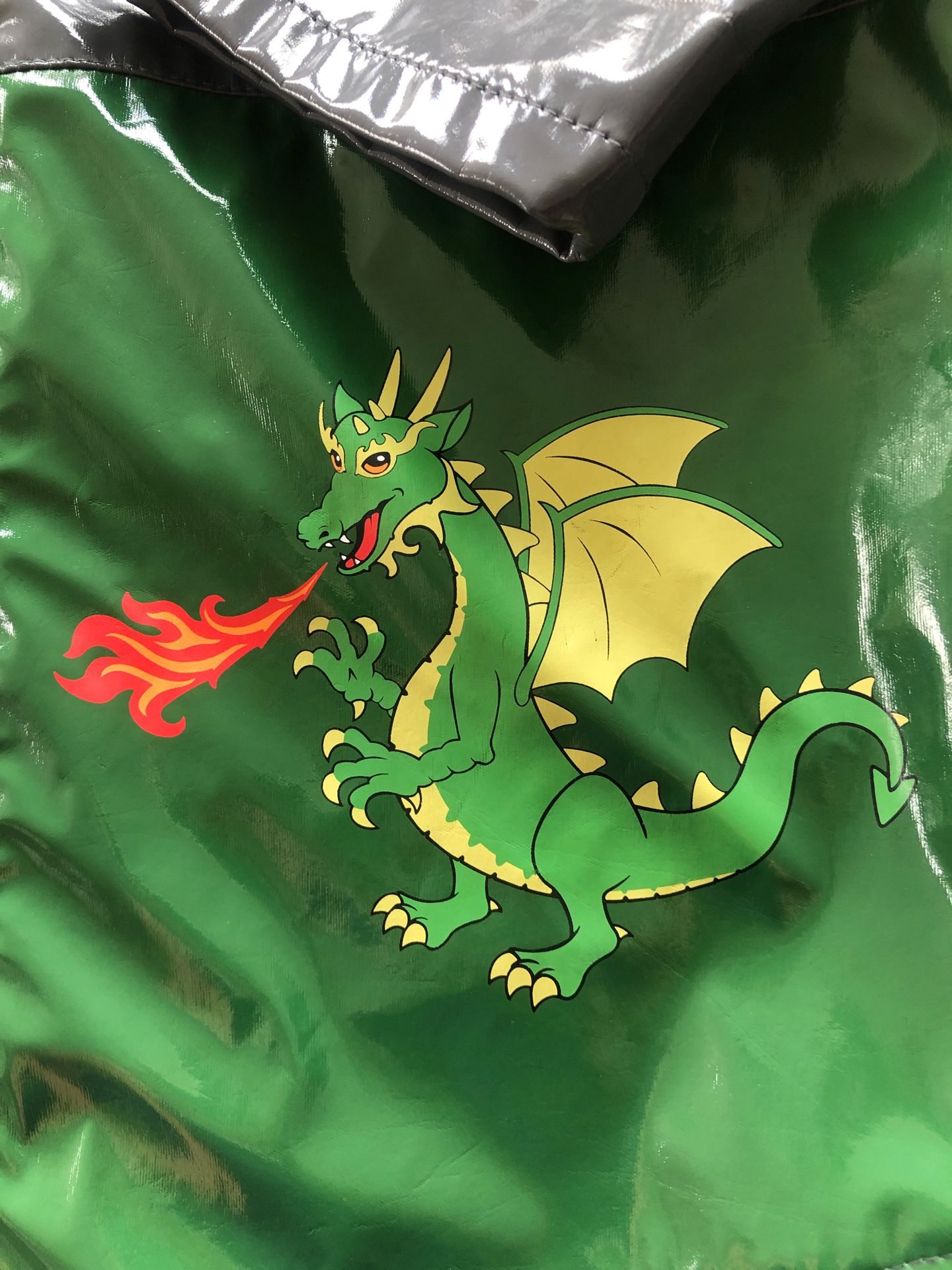 Rain jacket coat knight and dragon 5/6 T