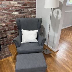 ARMCHAIR & OTTOMAN