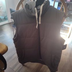 Man' Vest With Hood