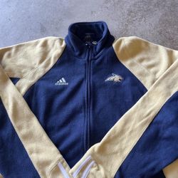 Vintage Adidas Montana Bobcats Fleece Jacket