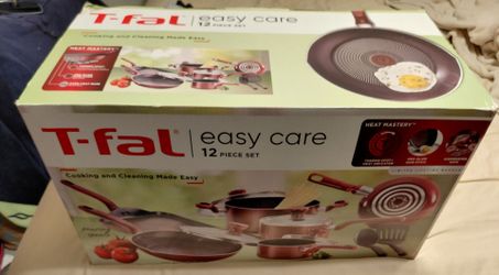Brand new beautiful T-fal  12 pieces cookware in box .( never used ).