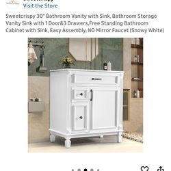 Bathroom Vanity W/sink