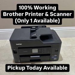 100% Working Brother Printer & Scanner (Only 1 Available) Pickup Today Available