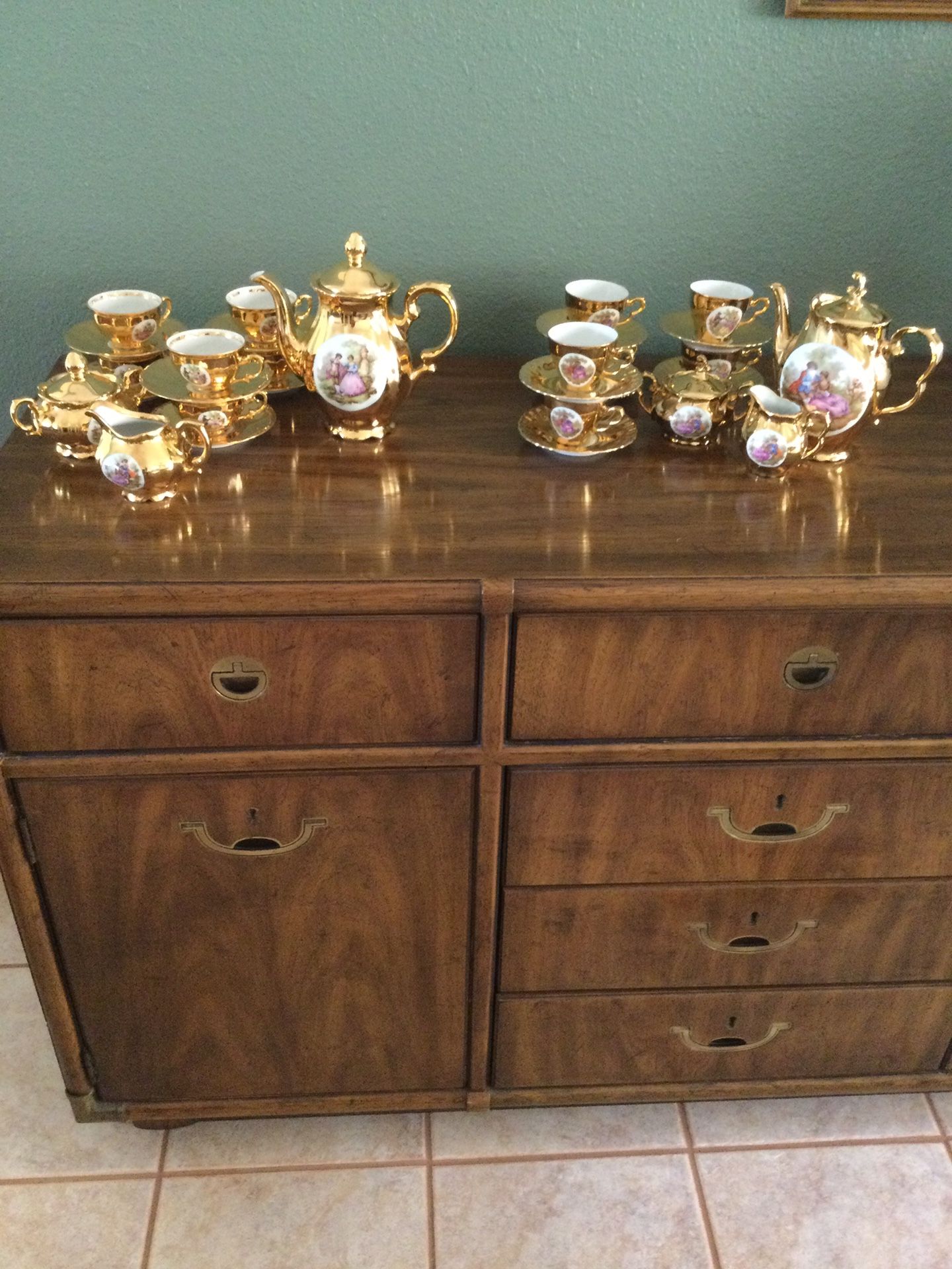 Two Vintage Tea Sets