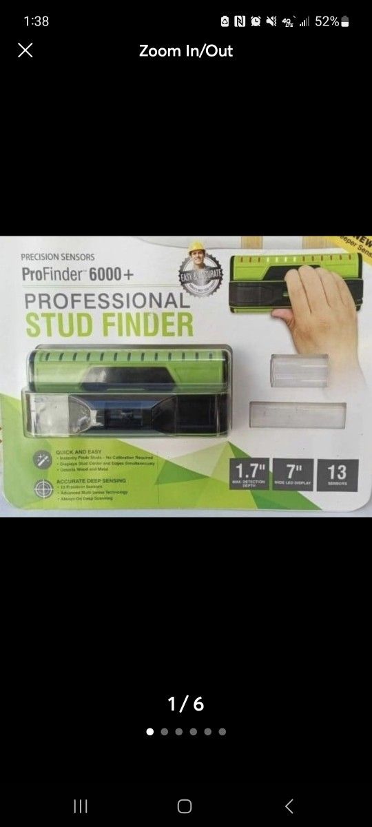 ProFinder 6000+ Professional Stud Finder