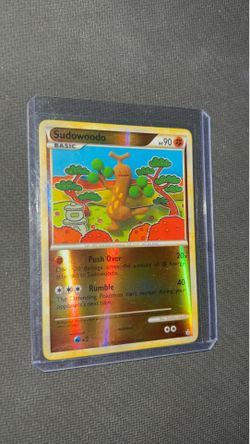 Pokemon Cards HeartGold & SoulSilver Unleashed Sudowoodo Reverse Holo
