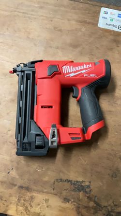 Milwaukee M12 FUEL 12-Volt Lithium-Ion Brushless Cordless 18-Gauge 1-1/2 in. Compact Brad Nailer (Tool Only)