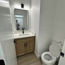 24x36 Inch Black Bathroom Mirrors for Wall, Bat… Size: 24"L x 36"W24"L x 36"W Color: BlackBlack