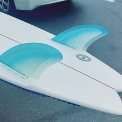 TERRAMAR SURFCO(TSC) K2 TWIN.HECORE SURFBOARD FINS