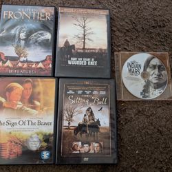 Set Of 5 Native American Dvds 