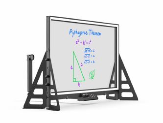 eGLASS ILLUMINATED LIGHTBOARD 35" W/BUILT-IN CAMERA  (new, open box)