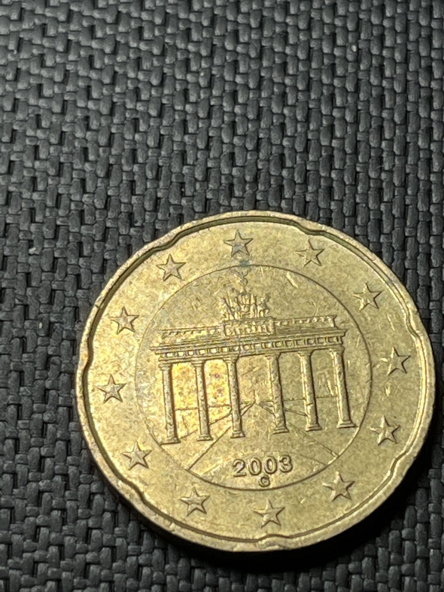 2003 Twenty Cent Euro Coin 
