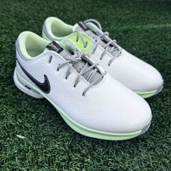 Nike Golf Shoes White Volt Green
