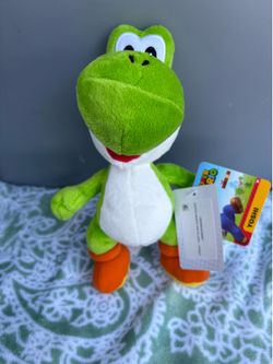 Plush Yoshi 9” Super Mario Brothers