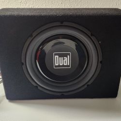 Dual TBX10A 10" Subwoofer and Amp
