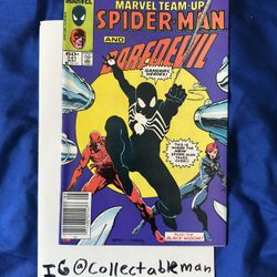 Marvel Team-Up #141 Newsstand 1984 1st BLACK SUIT HIGH GRADE 