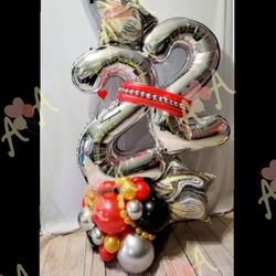 Birthday Balloons 40in 