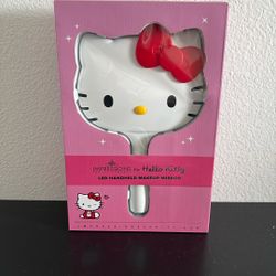 Impressions Vanity Hello Kitty LED Handheld Makeup Mirror with Magnetic Base