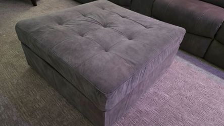 Gray Ottoman