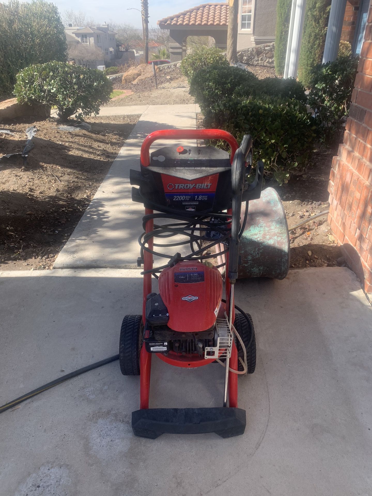 Troy Bilt Pressure washer
