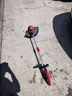 Electric weed eater