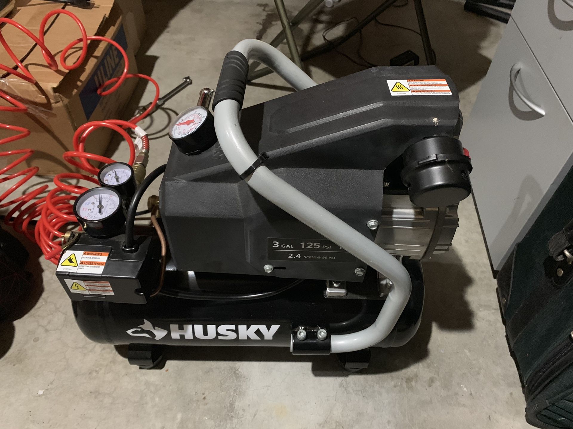 Husky 3gal compressor