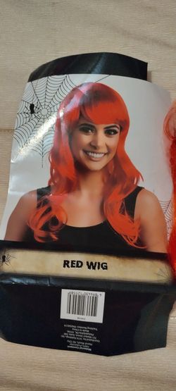  RED Wig (Never Worn)