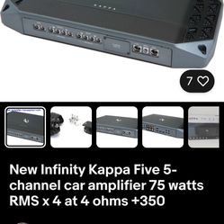 Infinity Kappa 5 Ch Amp