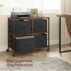 File Cabinet, 4 Drawer UOFC059B01