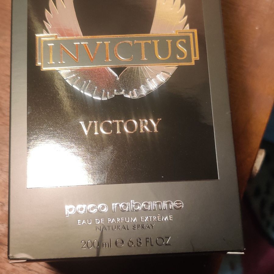 Invictus Victory Paco Robanne 6.8oz 200ml Brand New Fragrance cologne for  Sale in West Sacramento, CA - OfferUp
