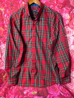 Izod Shirt Men’s Large Button Down L Sleeve