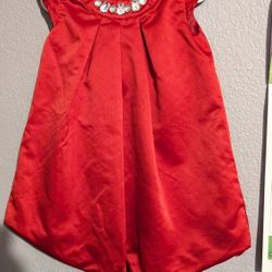 Girls Red Dress 2t