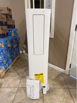 Vissani 8,000 BTU 115-Volt 4-in-1 Portable Air Conditioner for 350 sq. ft. Rooms with Heater, Dehumidifier and Remote in White