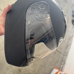 Motorcycle Helmet and Gloves 