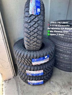 235/75/15 LT Mud Terrain Atlander New Set of Tires Installed and Balanced Set de Llantas Nuevas Instaladas y Balanceadas