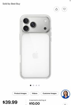 Apple iPhone 17 Pro Max Case w MagSafe - Clear