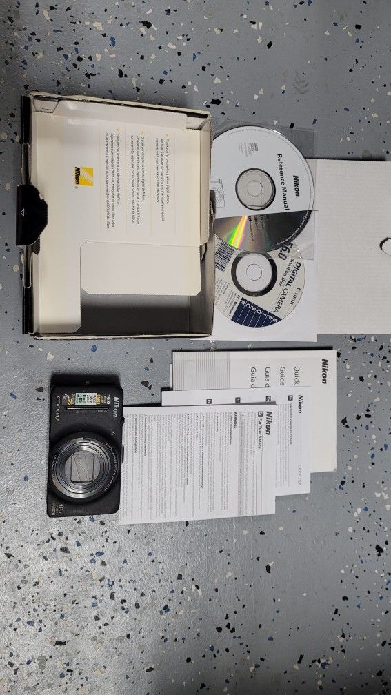 Nikon Coolpix S9300 Complete Works Spare Batteries!