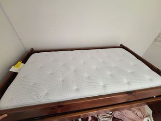 Twin mattress and bunkie board