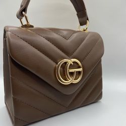 Brown Small Handbag 