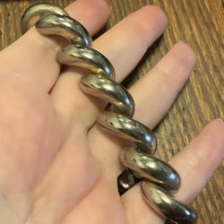 San Marco Sterling Bracelet 7.25 Inches 36 g Italy