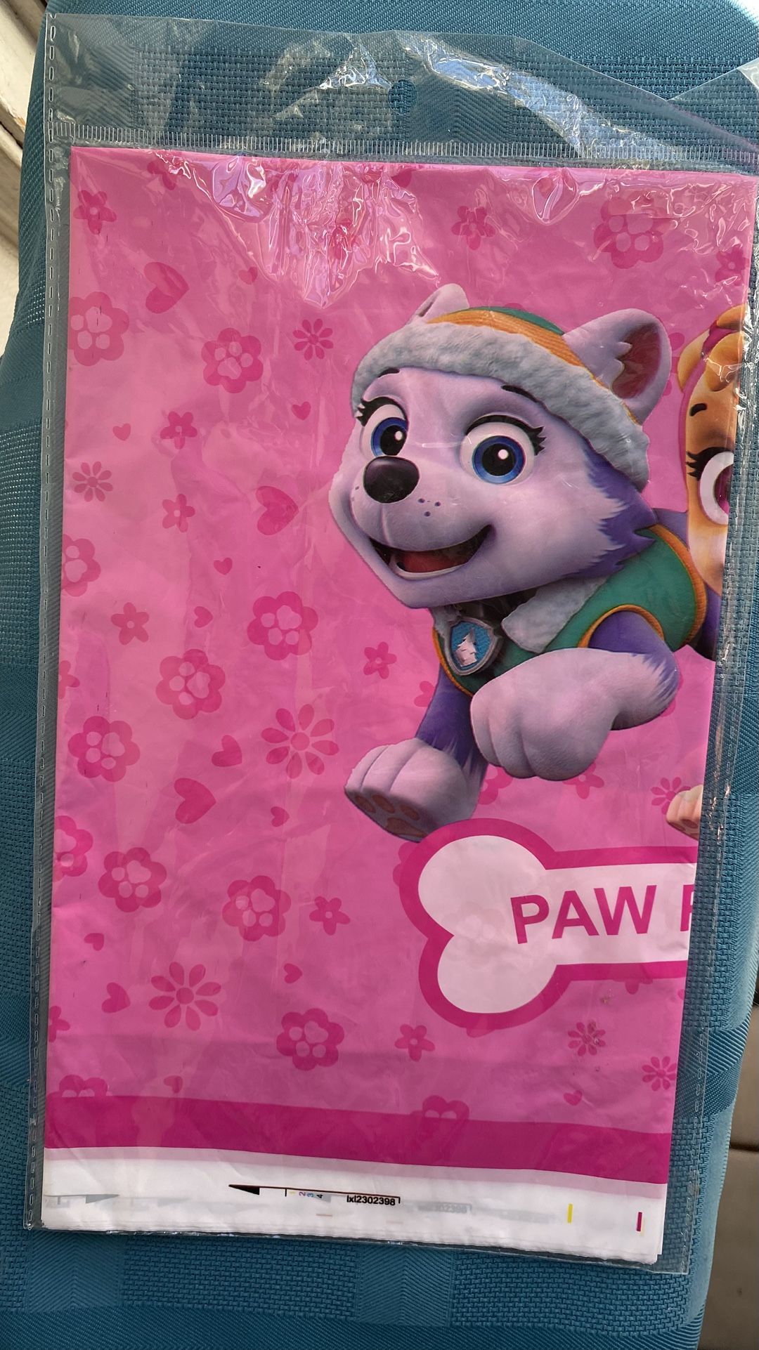 Paw Patrol Birthday Party Table Cover