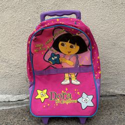 Dora The Explorer Wheeled Backpack 