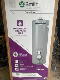 50 GALLON Brand New Water Heater PROPANE