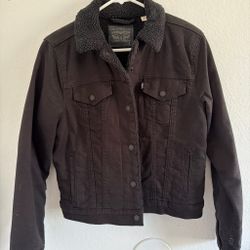 Levi’s Black Sherpa jacket